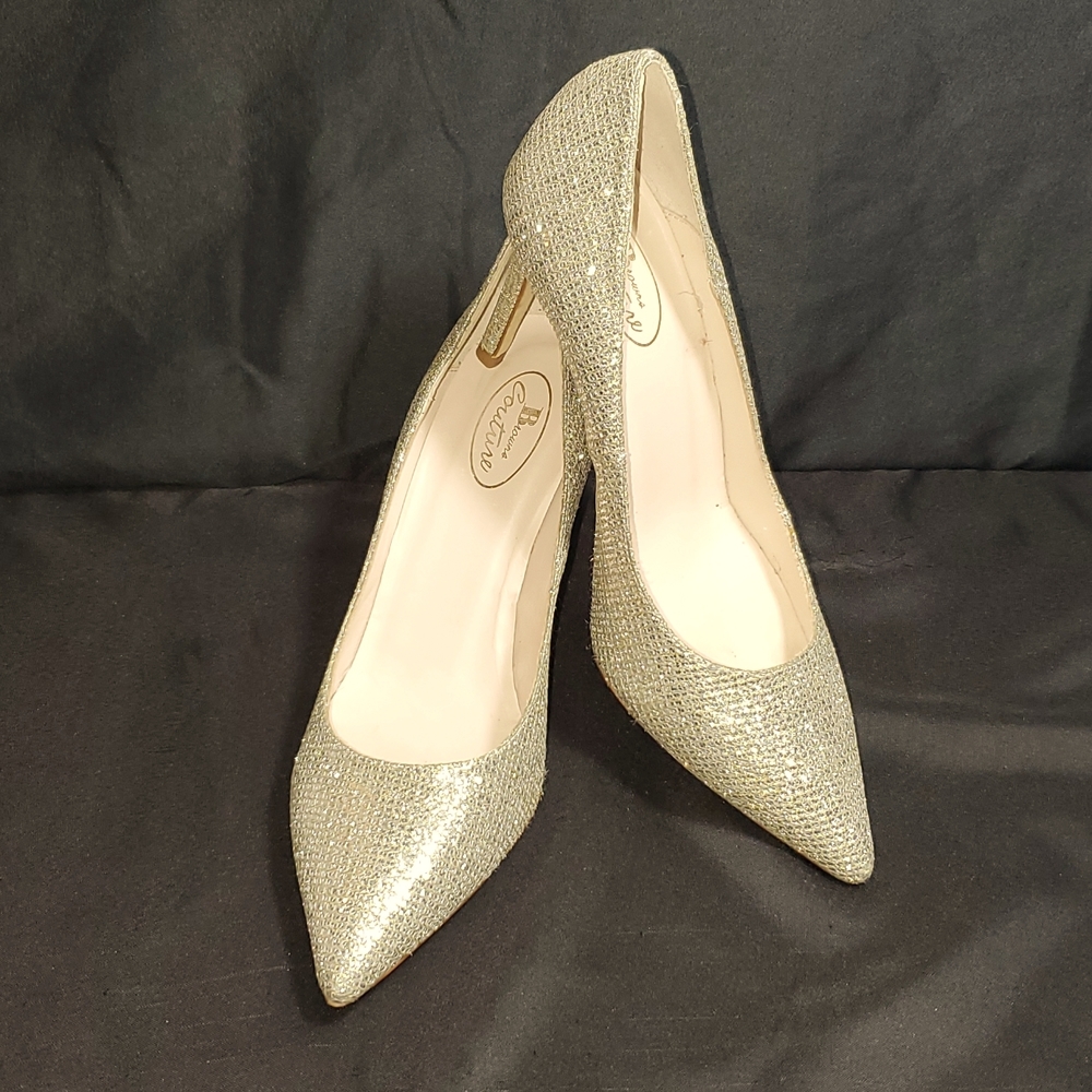 Browns Couture Gold Glitter Size 40